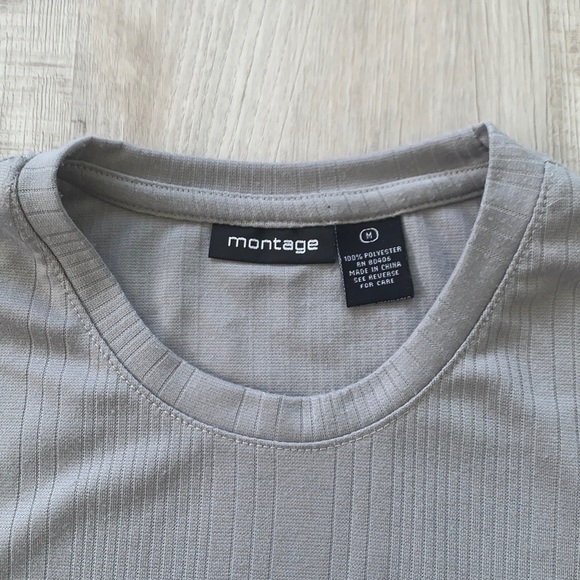 Montage Ribbed Tee - Picture 4 of 4